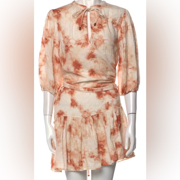 Jonathan Simkhai EUC Printed Dress size Large - Picture 6 of 7